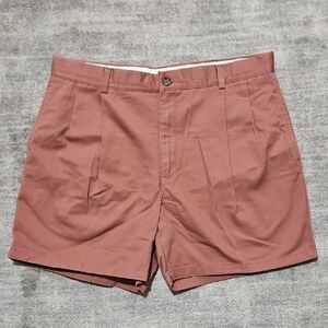 L.L. Bean Men's Brick Flat Front Shorts